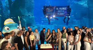 Su altının muhteşem dünyası 15'inci yılında 15 milyondan fazla ziyaretçiyi ağırladı