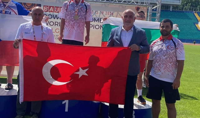 Sultangazili milli sporcu dünya şampiyonu