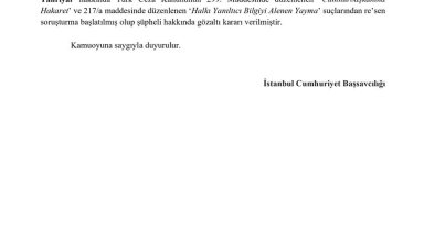 Tamar Tanrıyar hakkında sosyal medya paylaşımları nedeniyle gözaltı kararı