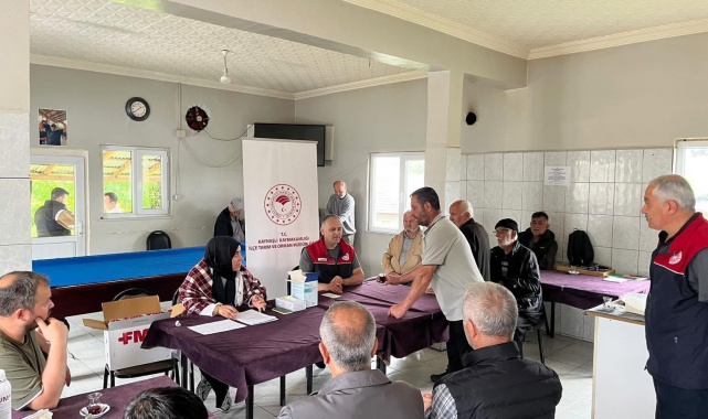 Tarımsal üretimin sürdürülebilirliği için üreticilerle buluşma