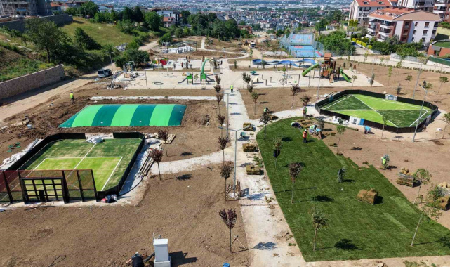 Yeşilyurt Millet Bahçesi'nde sona yaklaşıldı
