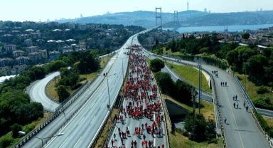15 Temmuz Demokrasi ve Milli Birlik Günü yürüyüşü başladı