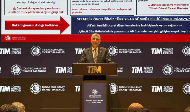 Bakan Bolat: "Haziran'da ihracat yüzde 21,9 artarak tüm zamanların en yüksek Haziran rekoru kırıldı"