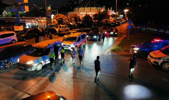 Başakşehir'de dron destekli denetimlerde 248 sürücüye 613 bin lira ceza kesildi