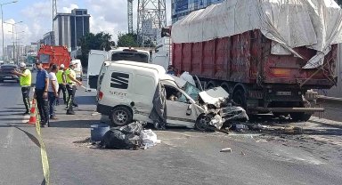 Basın Ekspres Başakşehir istikametinde zincirleme kaza: 1 ölü