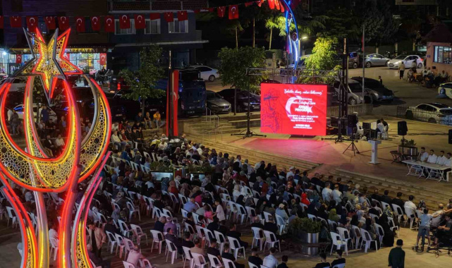 Başiskele'de şehit Ömür Ertuğrul Sarı için anma programı düzenlendi