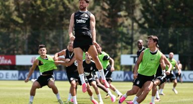 Beşiktaş, Midtjylland maçı hazırlıklarını sürdürdü