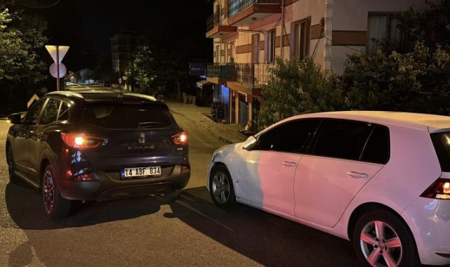 Bolu'da ciple otomobil çarpıştı: 1 yaralı