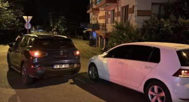 Bolu'da ciple otomobil çarpıştı: 1 yaralı
