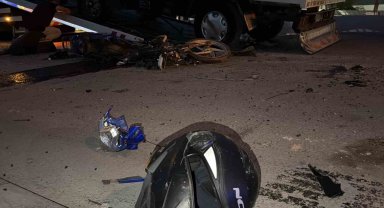 Bolu'da motosiklet ile kamyonet çarpıştı: 1 ölü, 1 yaralı