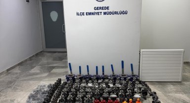 Bolu'da şantiyeden çaldığı 2,5 milyon liralık malzemeleri satmak isterken yakalandı