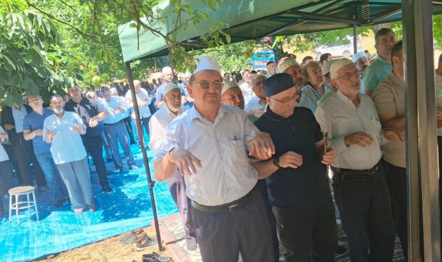 Bolu'da yağmur duası yapıldı
