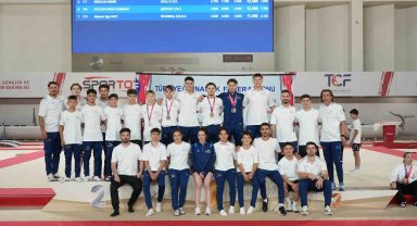 Bolulu cimnastikçilerden Antalya'da madalya yağmuru