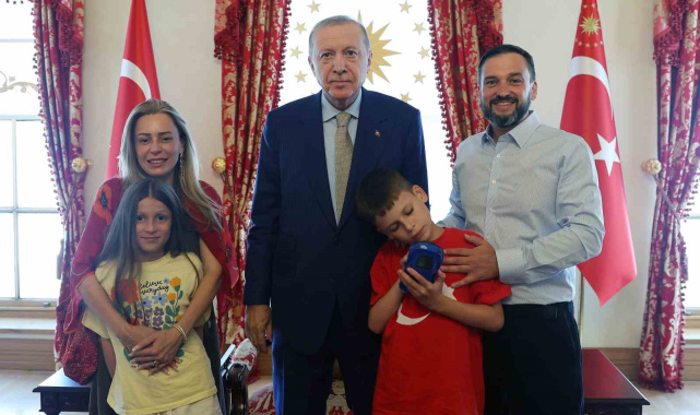 Cumhurbaşkanı Erdoğan "Cake Not Hate" kampanyasıyla tanınan Joshua Harris'i kabul etti