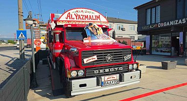 Dedesinin hatırasını "Al Yazmalım" kamyonuyla yaşatıyor