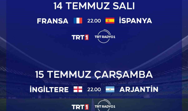 Dünya Kupası'nda yarı final maçları başlıyor