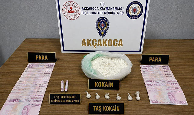 Düzce'de uyuşturucu operasyonu: 1 tutuklama