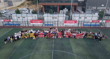 Esenyurt'ta minik kramponlardan büyük final
