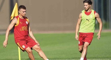 Galatasaray, günü çift antrenmanla tamamladı