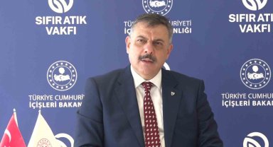 İçişleri Bakanı Çiftçi: "Sıfır atık konusunda Sıfır Atık Vakfımızla beraber iş ve güç birliği yapıyoruz"