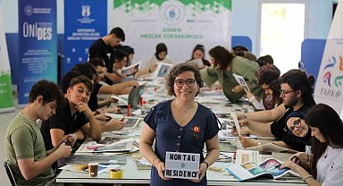 İki üniversitenin öğrencileri bir araya gelerek bilgi alışverişi yaptı