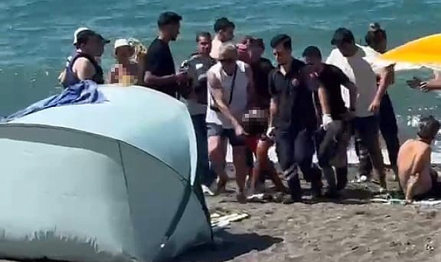 Karadeniz'de boğulmak üzereyken kurtarıldı