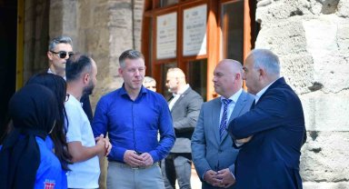 Macaristan Başbakanı Peter Magyar, Yedikule Hisarı'nı ziyaret etti