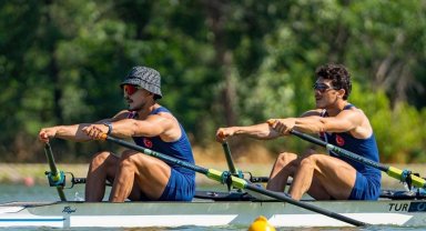 Milli kürekçiler Alper Şevket Eren ve Halil Kaan Köroğlu, U23 Dünya Şampiyonası'nda 6. oldu