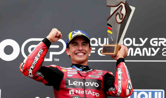 MotoGP'de Almanya etabını Marc Marquez kazandı