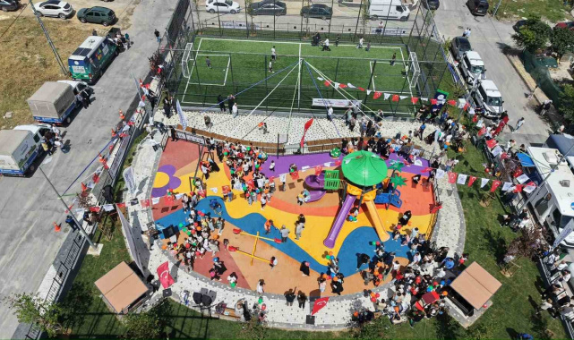 Özel çocuğun hayali, Arnavutköy'de yüzlerce çocuğun mutluluğu oldu