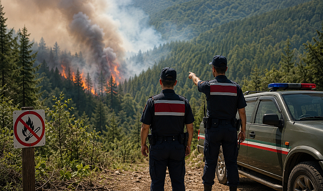 SAKARYA'DA ORMANLAR İÇİN SEFERBERLİK! JANDARMA KRİTİK PROJEYİ BAŞLATTI