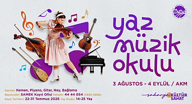 Sakarya'da Yaz Müzik Okulu Başlıyor! Gençlere Ücretsiz Eğitim Fırsatı