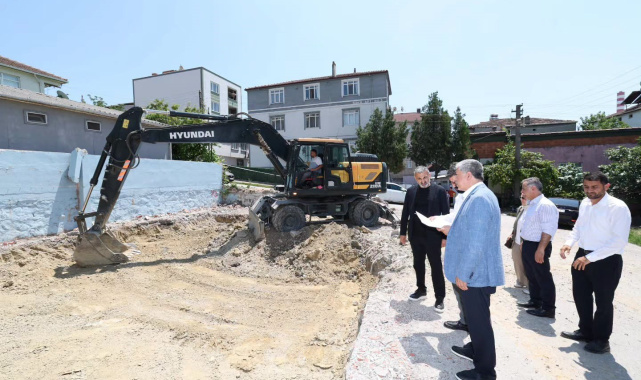 Semt konağı için ilk kazı başladı