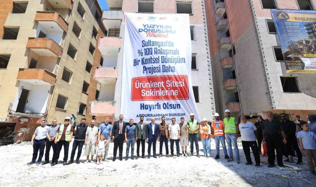 Sultangazi'de kentsel dönüşüme devam