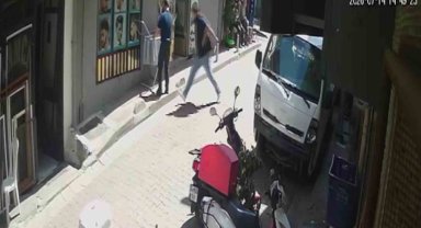 Tıraşını beğenmedi günler sonra berberini bıçakladı, o anlar kamerada