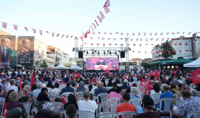Ümraniye'de 15 Temmuz'un 10'uncu yılında milli birlik ve beraberlik ruhu
