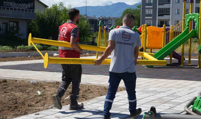 Vatandaş istedi park yapıldı