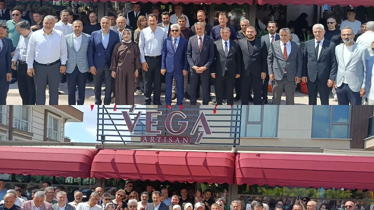 Vega Artisan görkemli törenle kapılarını açtı