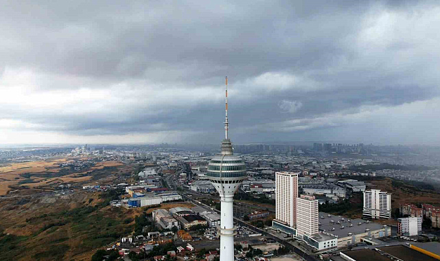 Yağmur bulutları görüntülendi