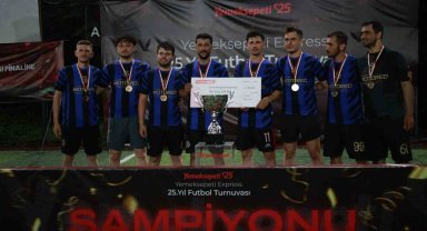 Yemeksepeti Express 25. Yıl Futbol Turnuvası'nın şampiyonu belli oldu