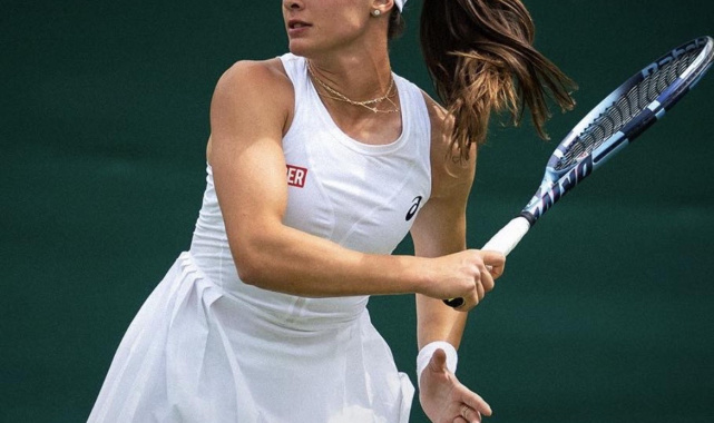 Zeynep Sönmez, Wimbledon'a teklerde veda etti