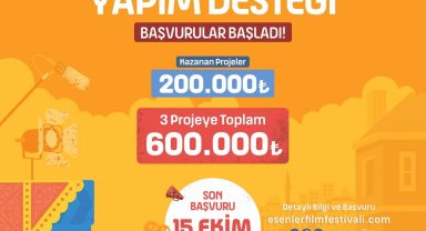 7. Esenler Film Festivali kapsamında 'Kısa Film Yapım Desteği' başvuruları başladı