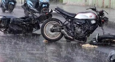 Bahçeşehir'de motosiklet kazası: 1 ölü, 1 yaralı