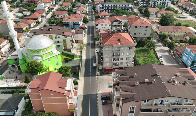 Başiskele'nin önemli güzergahları modernize edildi