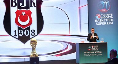 Basketbol Süper Ligi'nde yeni sezonun fikstür kura çekimi yapıldı