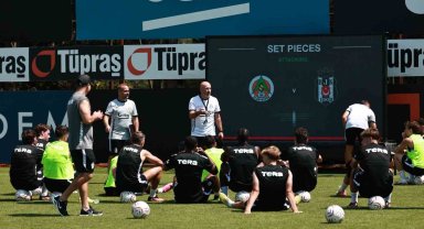Beşiktaş, Corendon Alanyaspor maçı hazırlıklarını tamamladı