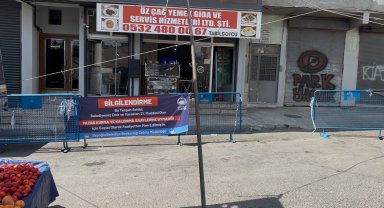 Beyoğlu'nda 'armut' seçme tartışmasında pazarcı müşterinin başına kalas fırlattı: Pazarcı tutuklandı