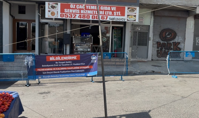 Beyoğlu'nda 'armut' seçme tartışmasında pazarcı müşterinin başına kalas fırlattı: Pazarcı tutuklandı