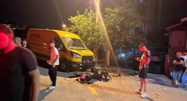 Bolu'da motosiklet ile panelvan çarpıştı: 1 yaralı