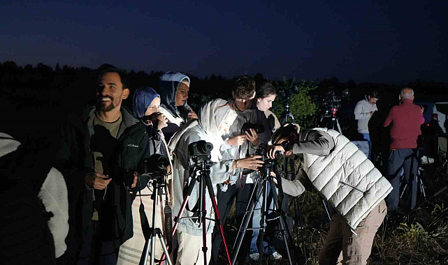Bolu'da 'perseid' meteor yağmuru heyecanı